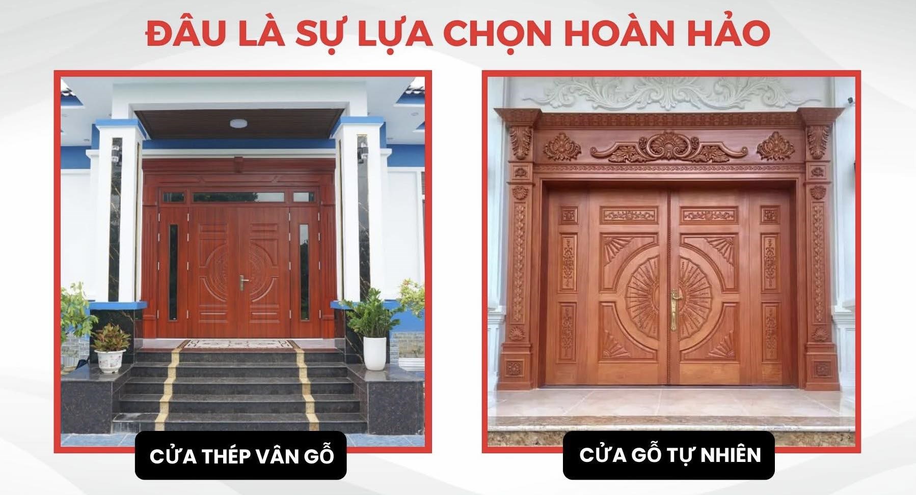 Nhược Điểm Cửa Thép Vân Gỗ - Cần Biết Trước Khi Lựa Chọn