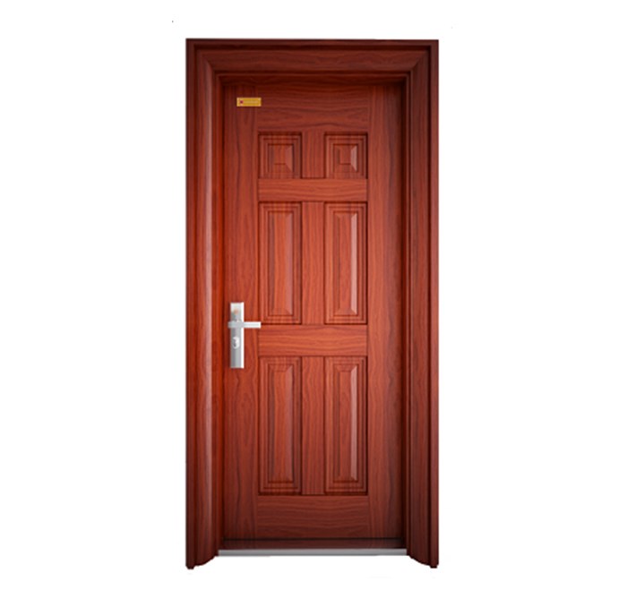 Cửa thép vân gỗ 1 cánh