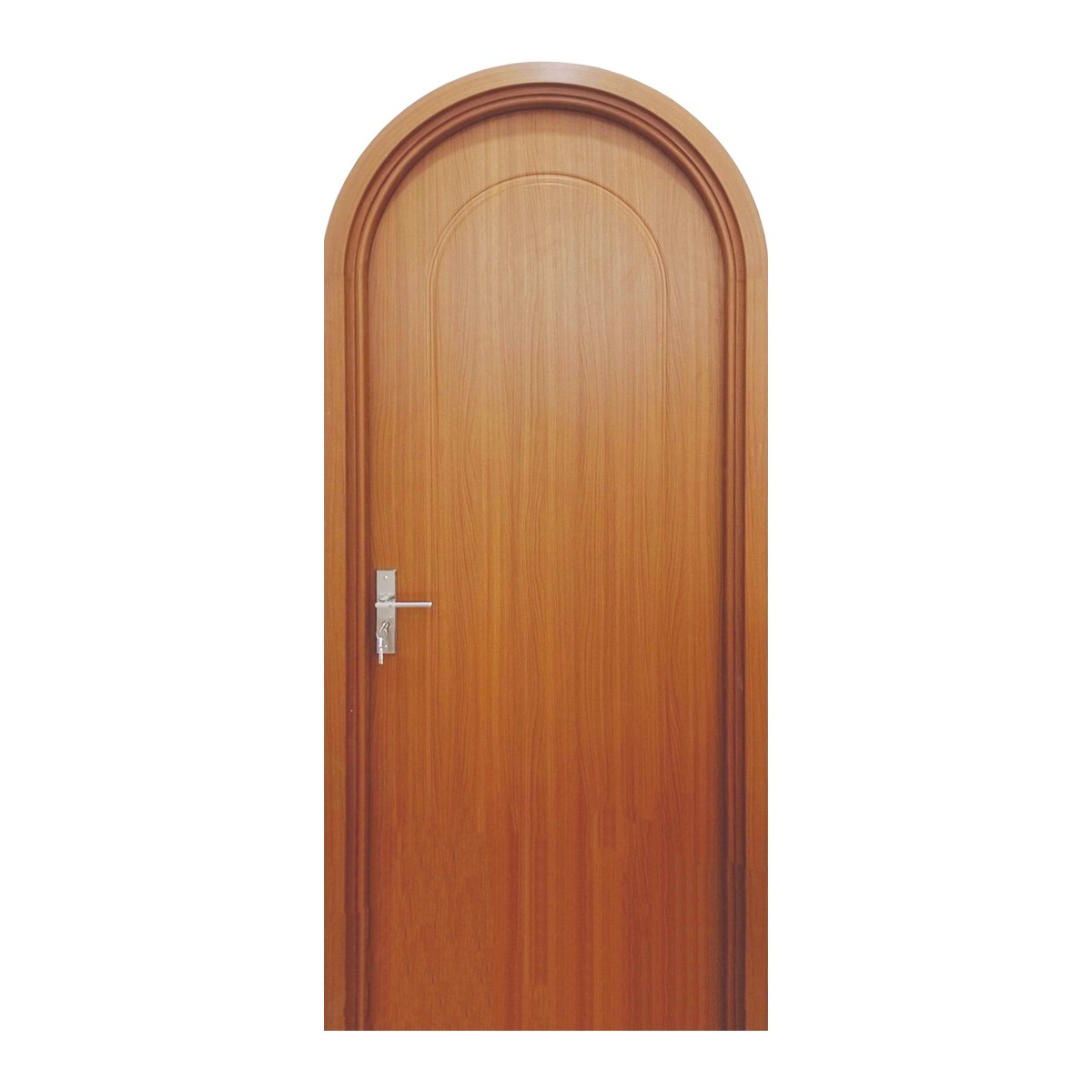 Cửa Gỗ Nhựa Composite Alux – Cửa Đi 1 Cánh Vòm Không Ô Thoáng | Mã AWP1.CV
