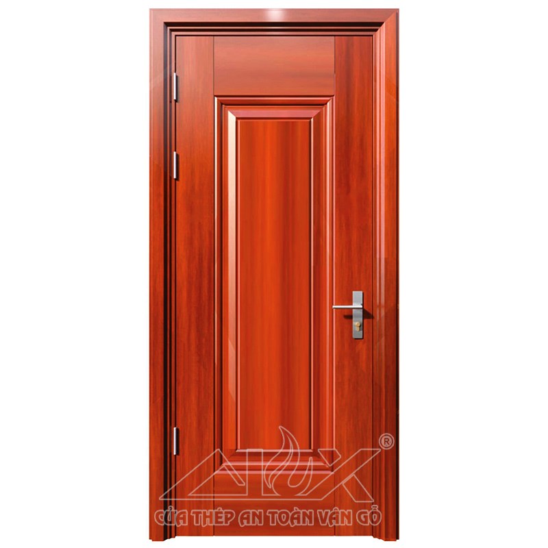  Cửa Thép Vân Gỗ 1 Cánh | Mã A1TK