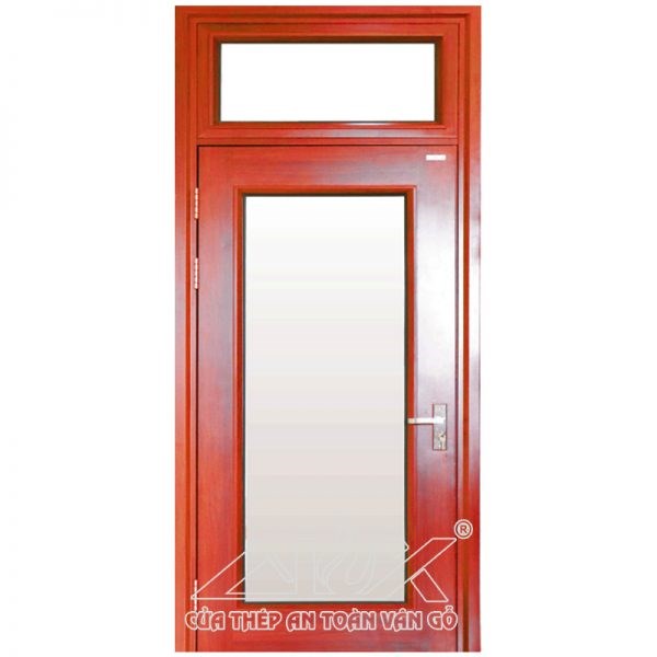 Cửa Thép Vân Gỗ 1 Cánh | Mã A1K