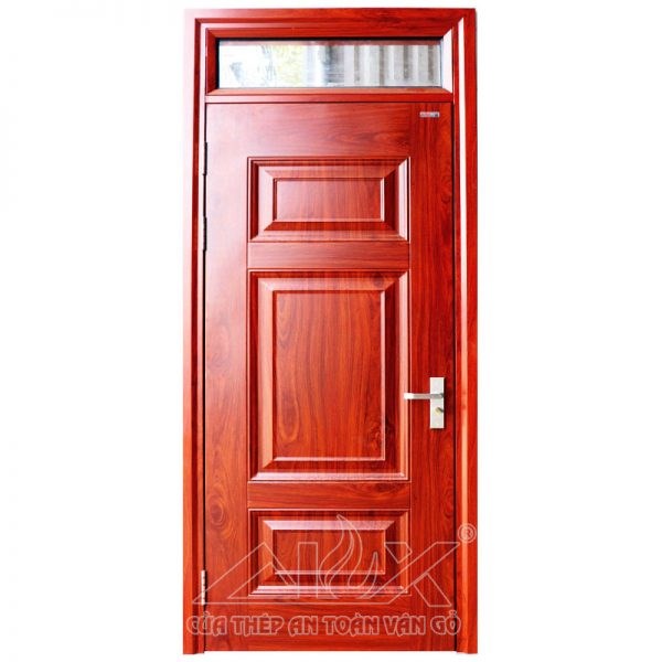 Cửa Thép Vân Gỗ 1 Cánh | Mã A1.1K