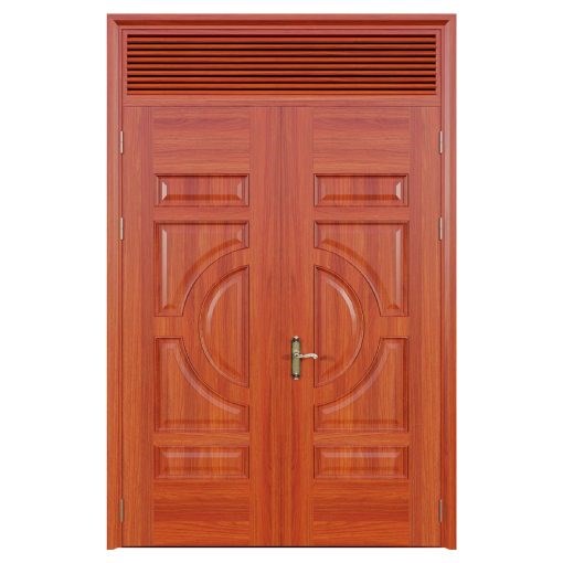 Cửa Thép Vân Gỗ 2 Cánh Cân | Mã A22-NC.02