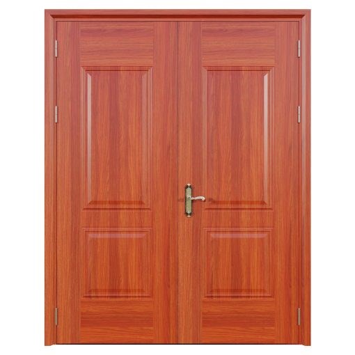 Cửa Thép Vân Gỗ 2 Cánh Cân | Mã A22.05