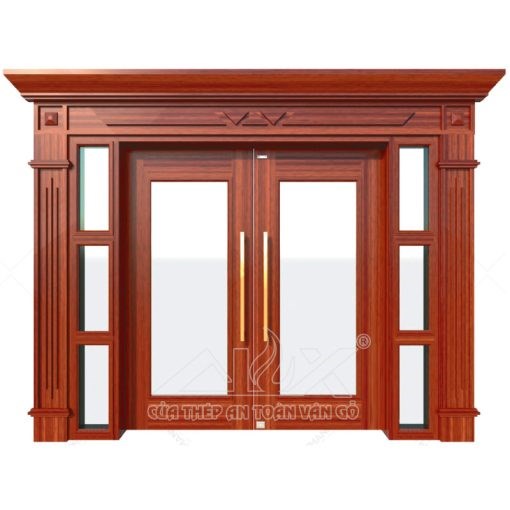 Cửa Thép Vân Gỗ Thủy Lực ATL22-VK.PĐ