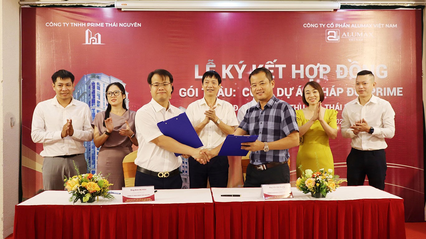Hợp Tác Xây Dựng Giữa Alumax Và Prime Thái Nguyên