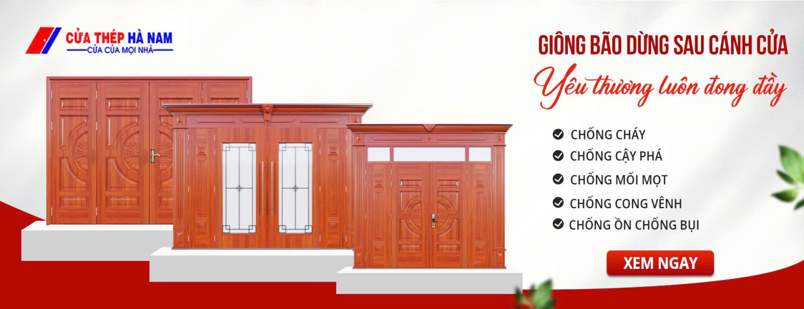 Kinh nghiệm chọn mua cửa thép vân gỗ phù hợp với ngôi nhà bạn