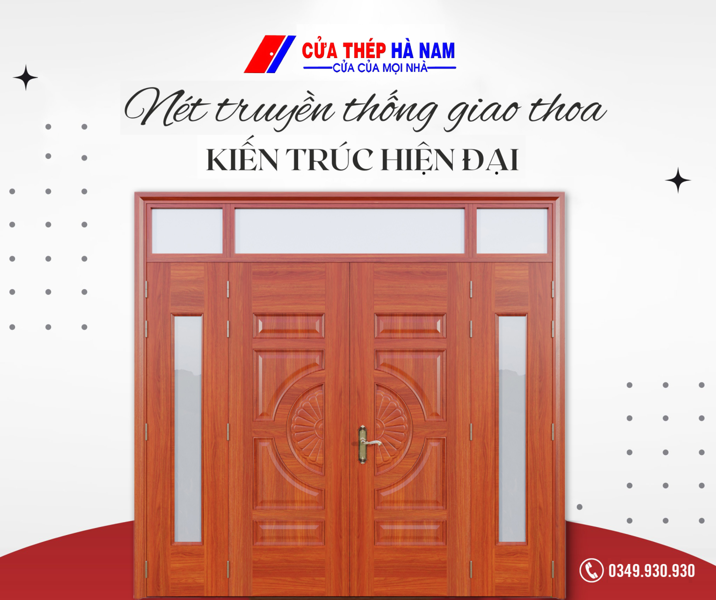 Cấu tạo của cửa thép vân gỗ có gì đặc biệt?
