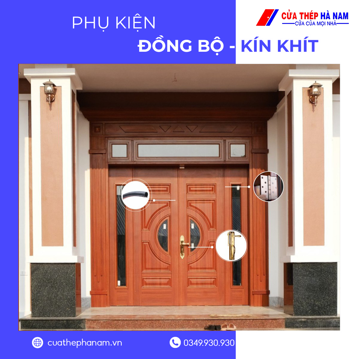 Kinh nghiệm chọn mua cửa thép vân gỗ phù hợp với ngôi nhà bạn