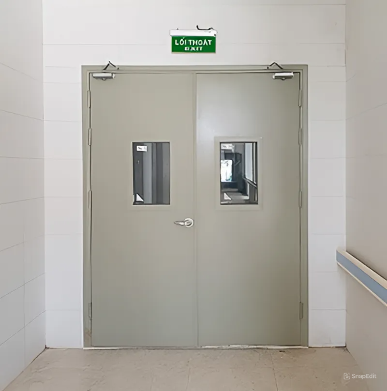 Có nên dùng cửa thép chống cháy cho nhà ở?