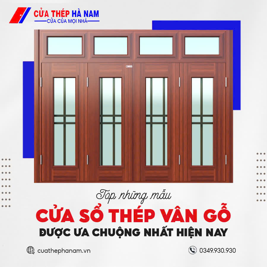 Dịch vụ lắp đặt cửa thép vân gỗ chuyên nghiệp từ A-Z