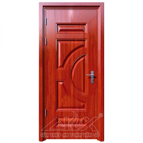 Cửa Thép Vân Gỗ 1 Cánh | Mã A1.2