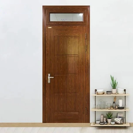 Cửa thép vân gỗ có an toàn trong môi trường ẩm ướt?