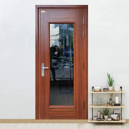 Cửa thép vân gỗ có an toàn trong môi trường ẩm ướt?