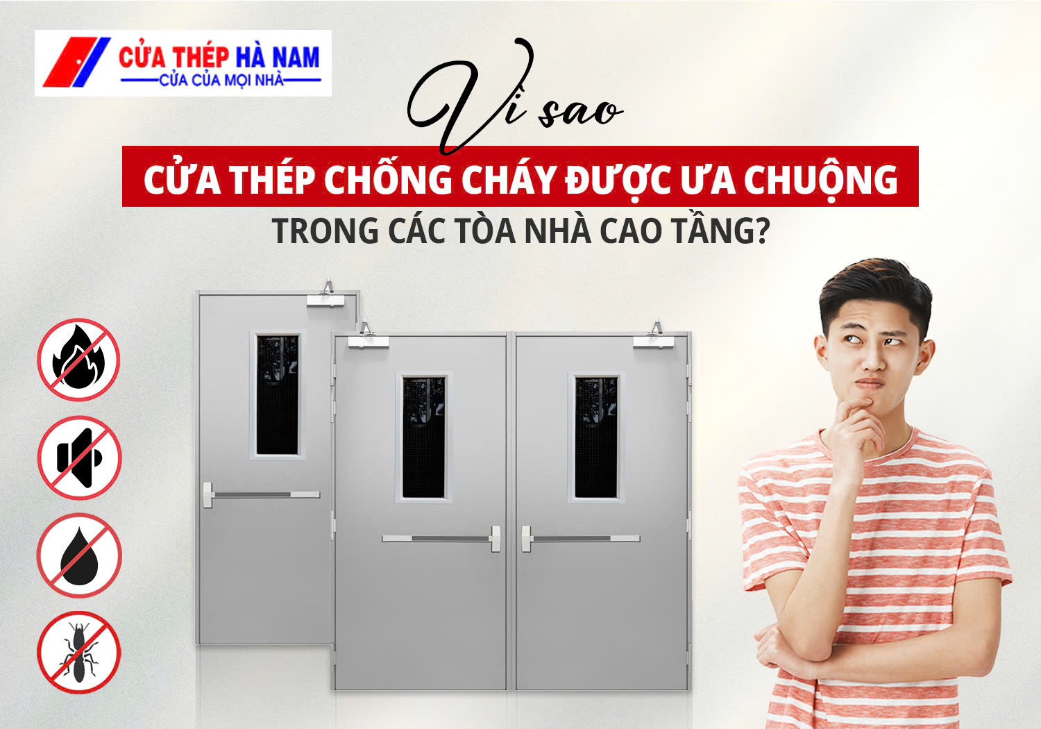 Tiêu chuẩn cửa thép chống cháy năm 2025 mà bạn nên biết